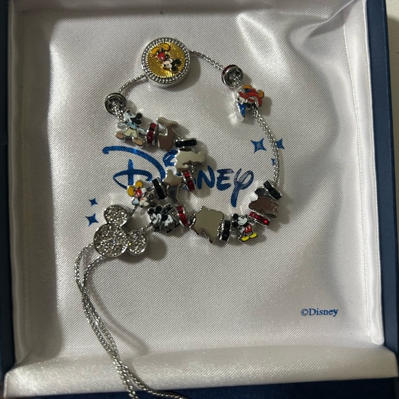 Disney Jewelry - Disney Silver Charm Bracelet